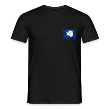 Antarktis - Männer T-Shirt - Schwarz - Vorne - AI Model Male 178 light (178cm)