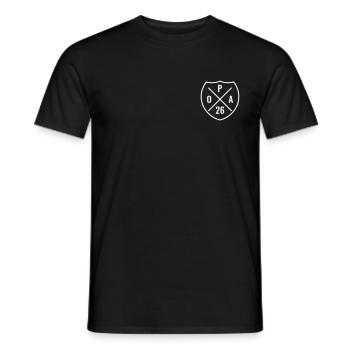 Opa 2026 Wappen - Männer T-Shirt - Schwarz - Vorne - AI Model Male 178 light (178cm)