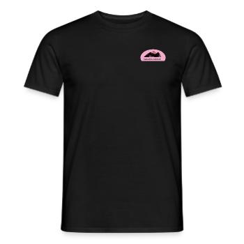 Legendary Mountain - Men's T-Shirt - black - Front - AI Model Male 178 light (178cm)
