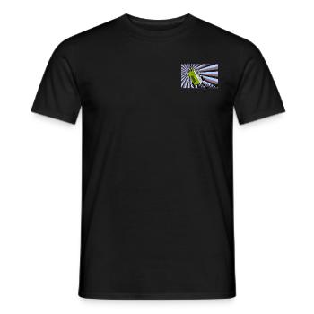 Walkman, old school, vintage, retro, nerd shirt - Männer T-Shirt - Schwarz - Vorne - AI Model Male 178 light (178cm)