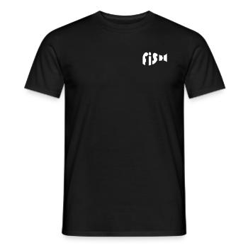 FISH - Männer T-Shirt - Schwarz - Vorne - AI Model Male 178 light (178cm)