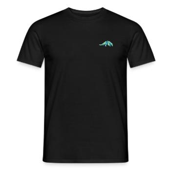 pangolin - T-shirt homme - noir - Devant - AI Model Male 178 light (178cm)