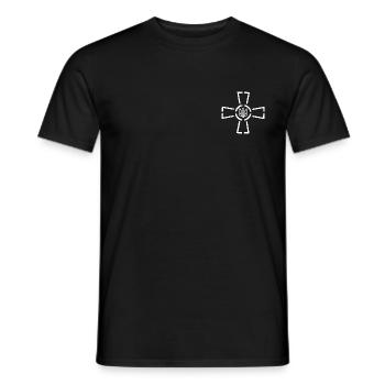 Ukraine - Männer T-Shirt - Schwarz - Vorne - AI Model Male 178 light (178cm)