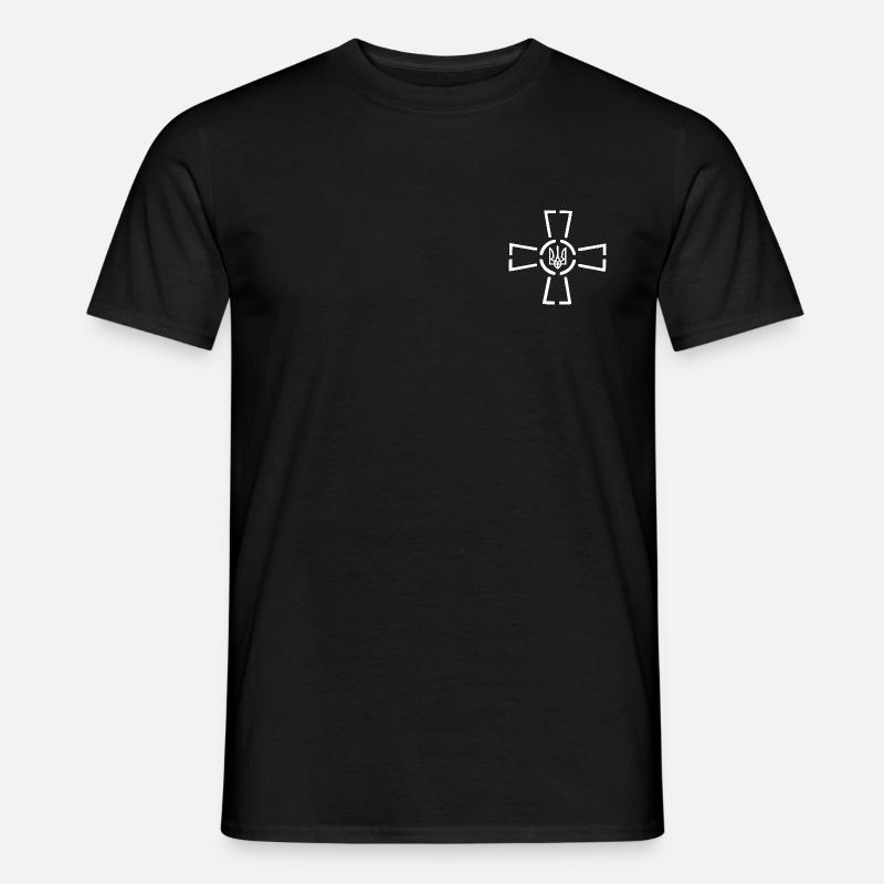 Ukraine - Männer T-Shirt - Schwarz