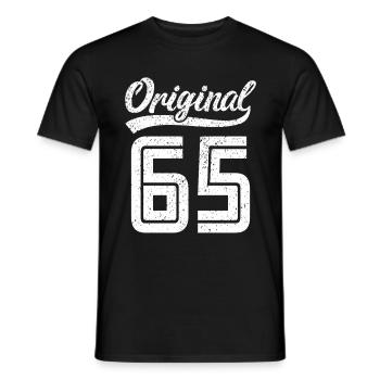 1965 Original 65 geboren 1965 - Männer T-Shirt - Schwarz - Vorne - AI Model Male 178 light (178cm)
