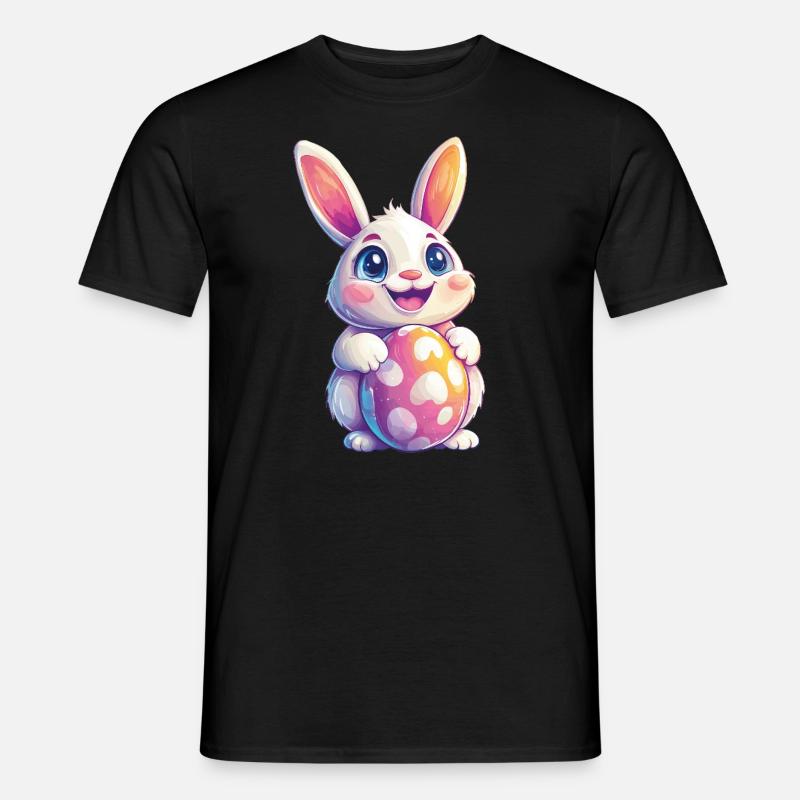 Bunny Easter Easter Bunny - Men's T-Shirt - black