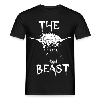 Das Biest - Männer T-Shirt - Schwarz - Vorne - AI Model Male 178 light (178cm)