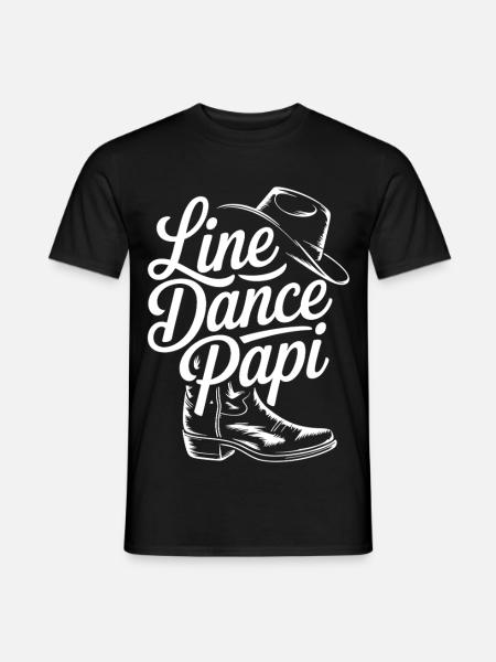 Country Line Dance Day - Men's T-Shirt - black