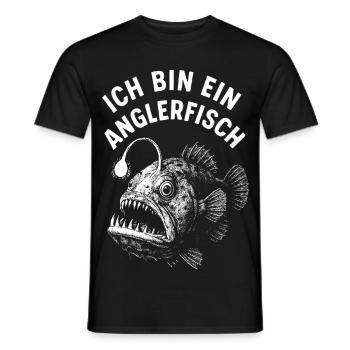 Déguisement de poisson Poisson-grenouille Carnaval sous-marin - T-shirt homme - noir - Devant - AI Model Male 178 light (178cm)