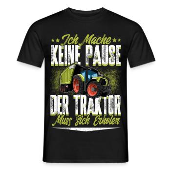 Cultivateur - T-shirt homme - noir - Devant - AI Model Male 178 light (178cm)