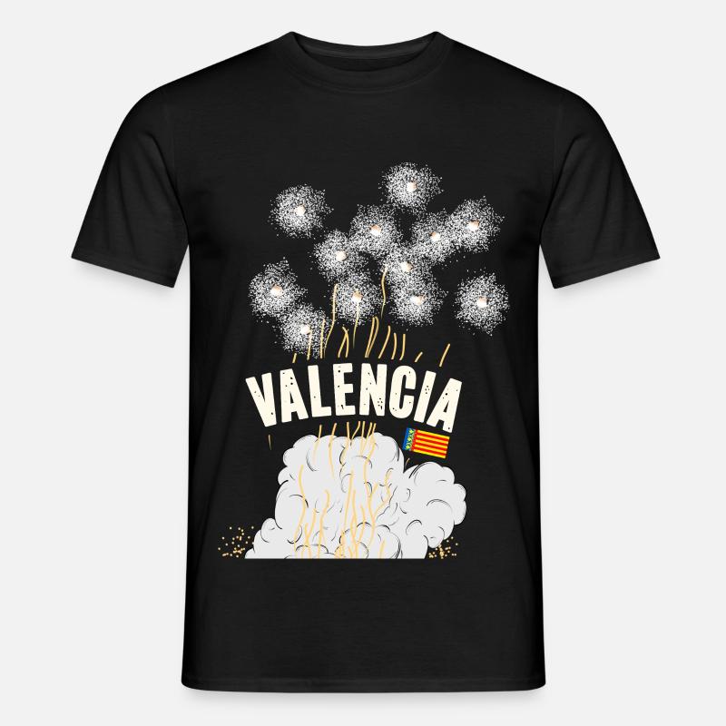 Fallas de Valencia Pyro - Männer T-Shirt - Schwarz