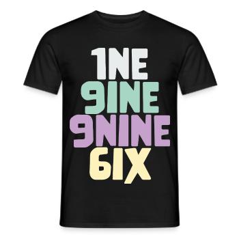 Vintage 1996 - Männer T-Shirt - Schwarz - Vorne - AI Model Male 178 light (178cm)