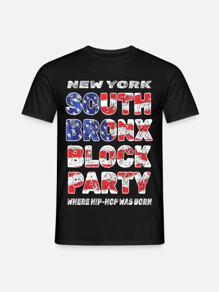 The Birth Of Hip-Hop - Männer T-Shirt - Schwarz