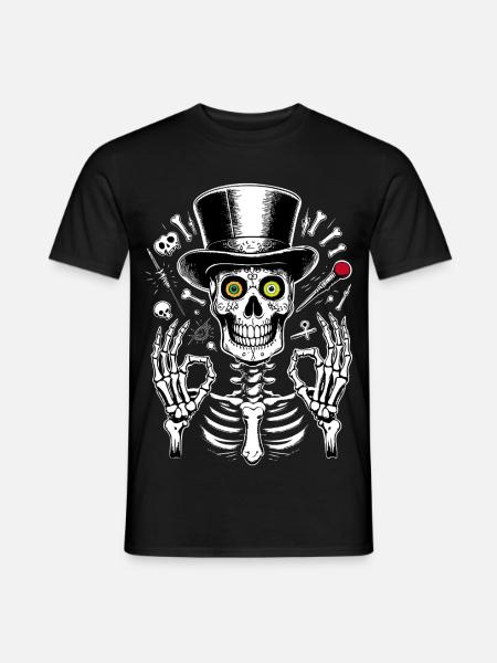 Jack´s Mardi Gras - Männer T-Shirt - Schwarz