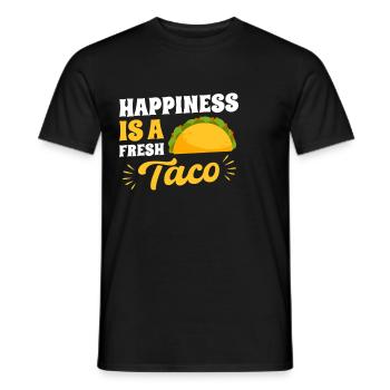 Mexico Tacos Mexican Tacos - Men's T-Shirt - black - Front - AI Model Male 178 light (178cm)