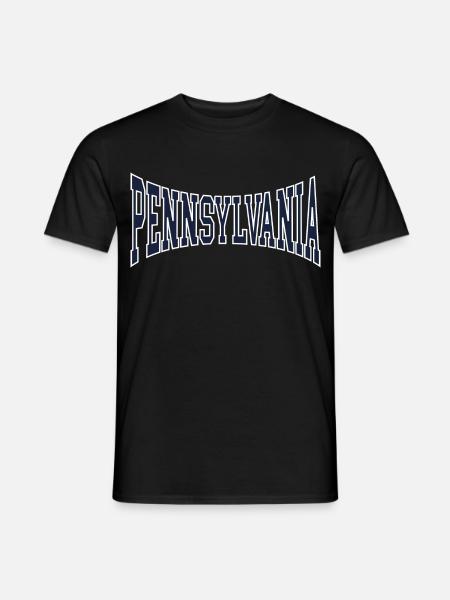 Pennsylvania - Men's T-Shirt - black