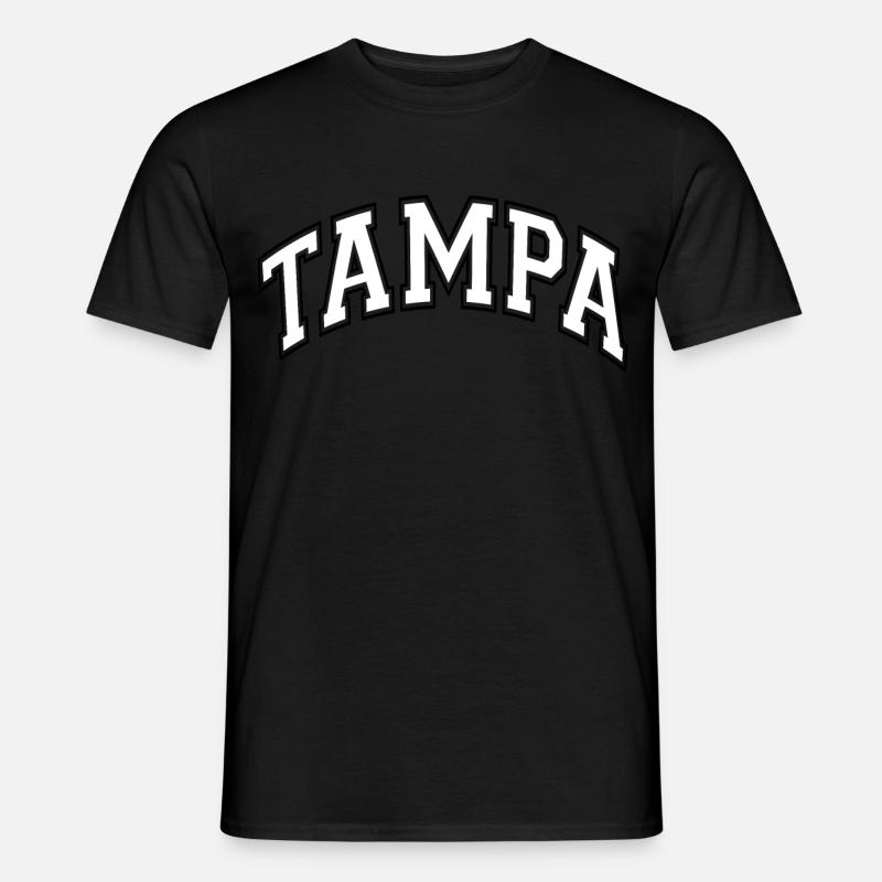 Tampa - Männer T-Shirt - Schwarz