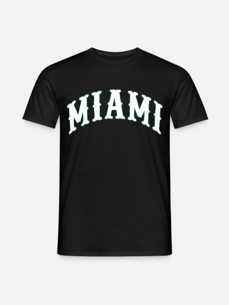 Miami - Men's T-Shirt - black