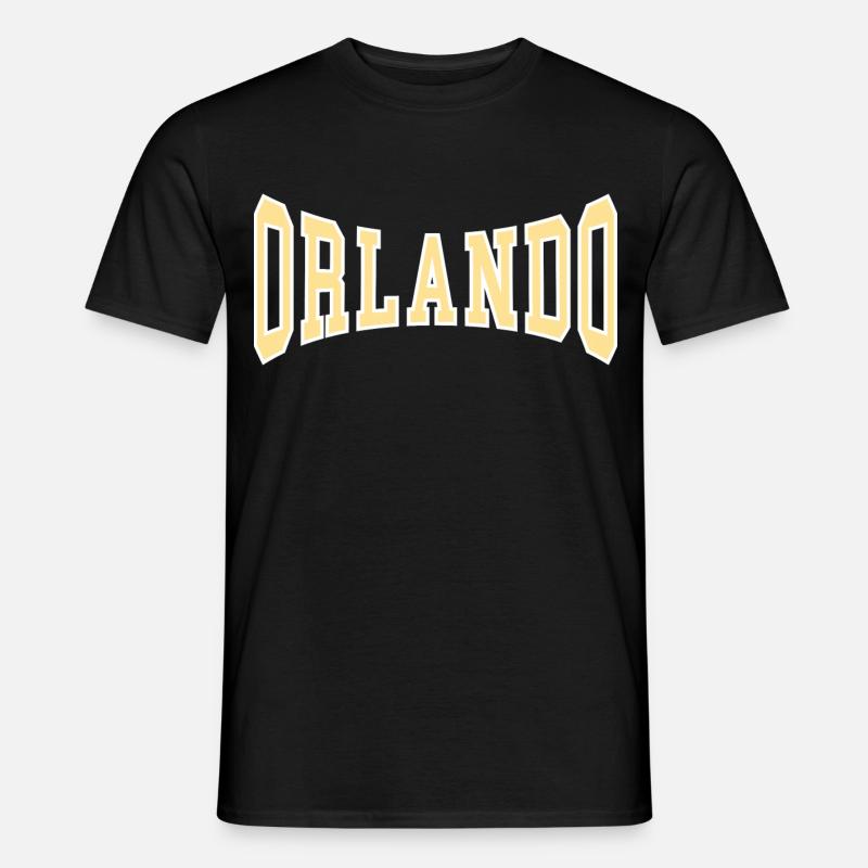 Orlando - Männer T-Shirt - Schwarz
