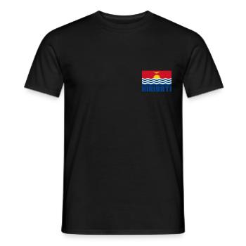Kiribati - Männer T-Shirt - Schwarz - Vorne - AI Model Male 178 light (178cm)