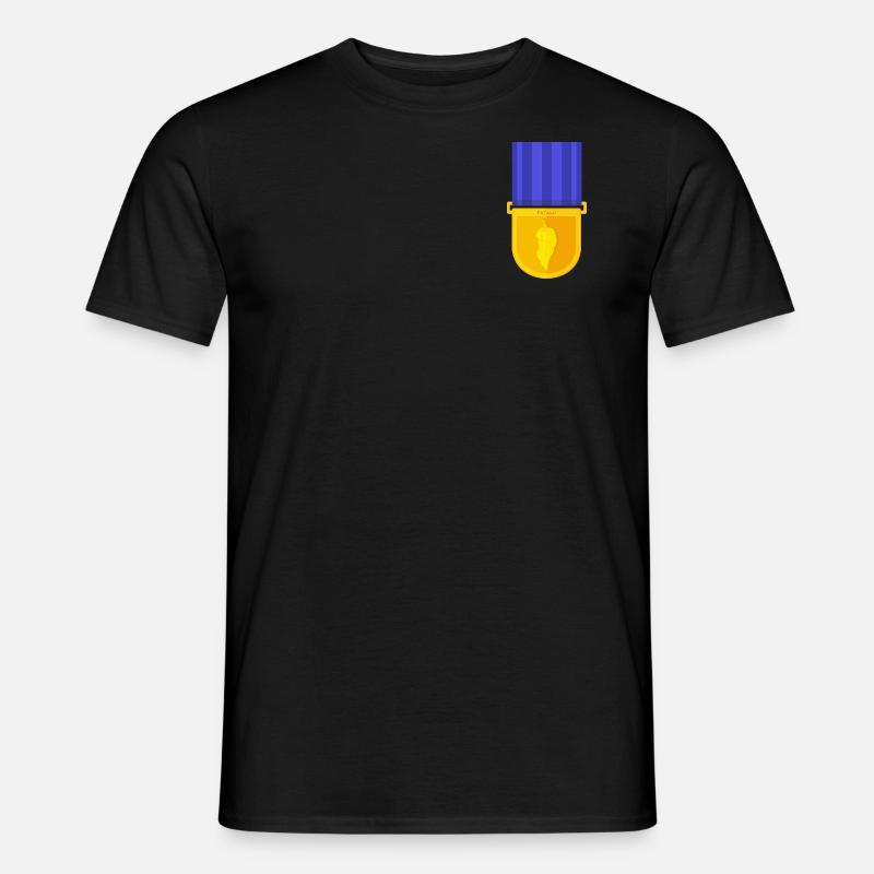 Fatalii Medaille - Männer T-Shirt - Schwarz