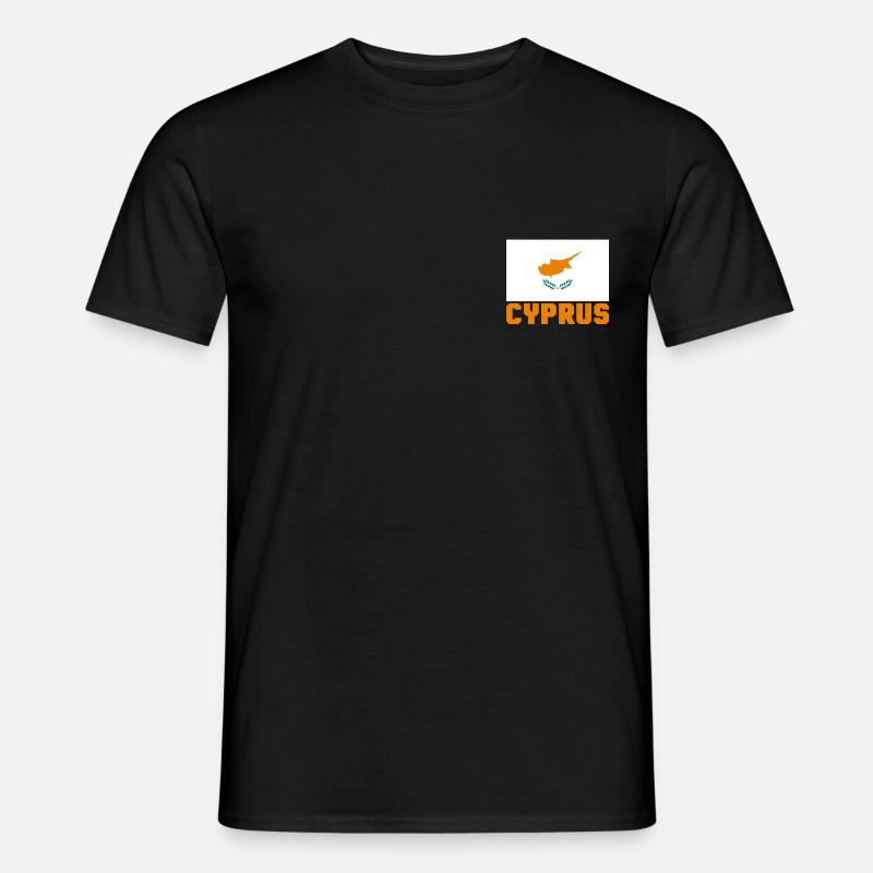 Zypern - Männer T-Shirt - Schwarz