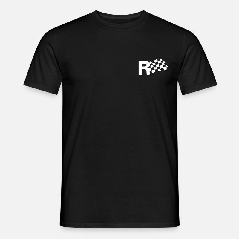R Flag - Männer T-Shirt - Schwarz