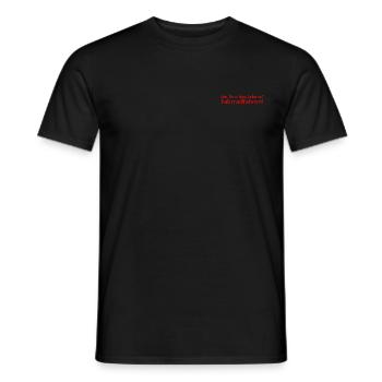Der Sinn des Lebens Fahrradfahren - Männer T-Shirt - Schwarz - Vorne - AI Model Male 178 light (178cm)