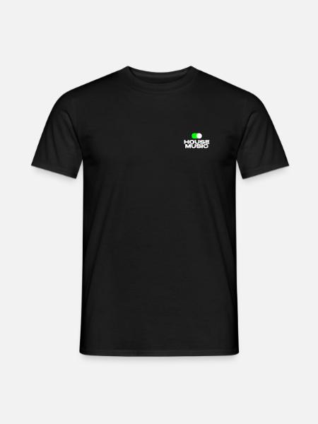 Collection « House Music On » - T-shirt homme - noir