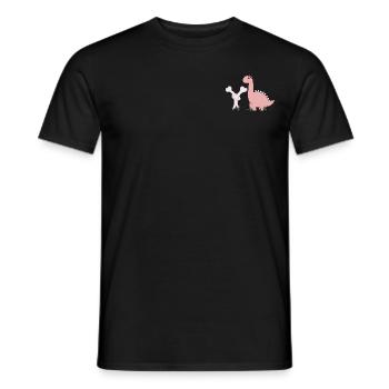 Letter Y - Men's T-Shirt - black - Front - AI Model Male 178 light (178cm)