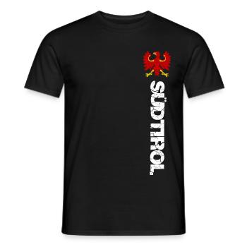 South-Tirol - Men's T-Shirt - black - Front - AI Model Male 178 light (178cm)