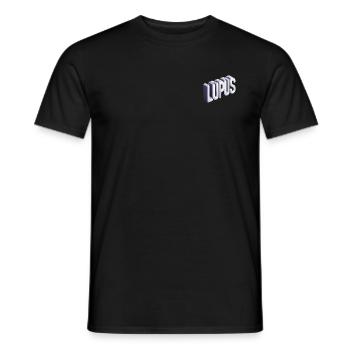 Lupus 3D - Men's T-Shirt - black - Front - AI Model Male 178 light (178cm)