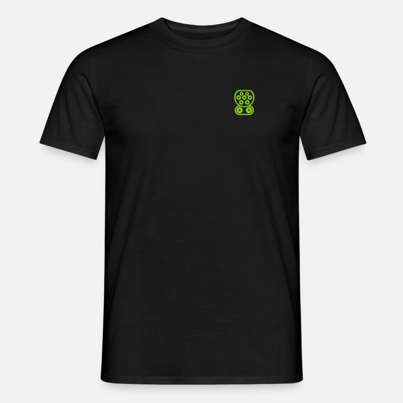 CCS Buchse - Männer T-Shirt - Schwarz