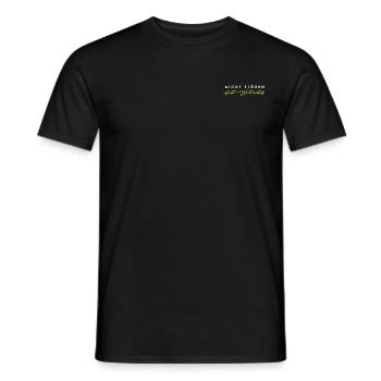 Winterschlaf - Männer T-Shirt - Schwarz - Vorne - AI Model Male 178 light (178cm)