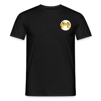 Controller - Männer T-Shirt - Schwarz - Vorne - AI Model Male 178 light (178cm)