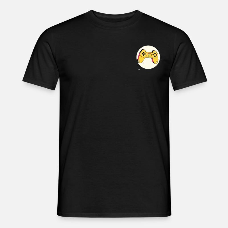 Controller - Männer T-Shirt - Schwarz