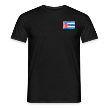 Cuba Collection 'by nikkkooo - Men's T-Shirt - black - Front - AI Model Male 178 light (178cm)