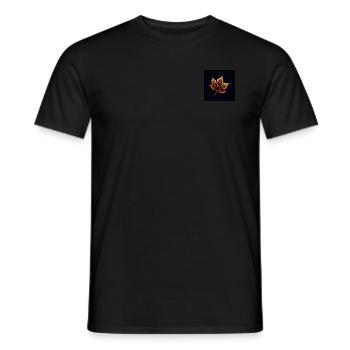 Edition: Herbst - Männer T-Shirt - Schwarz - Vorne - AI Model Male 178 light (178cm)