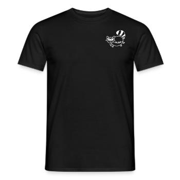 Anti-Zoo Saubär - T-shirt homme - noir - Devant - AI Model Male 178 light (178cm)