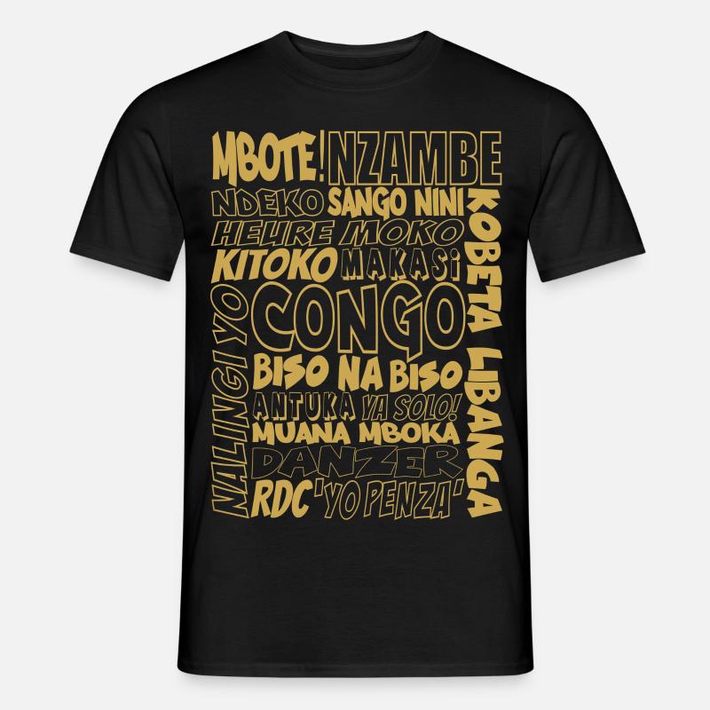 CONGO CONGO - Men’s T-shirt - black