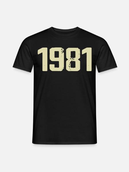 Jubilee 1981 - Men's T-Shirt - black