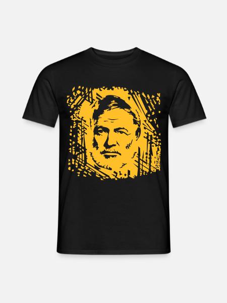 Hemingway - Men's T-Shirt - black