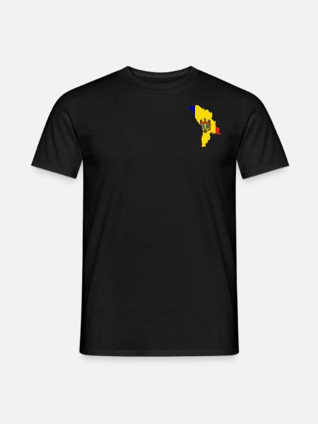 Moldova logo - Men's T-Shirt - black
