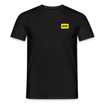 Collection House Music Yellow - Édition limitée - T-shirt homme - noir - Devant - AI Model Male 178 light (178cm)