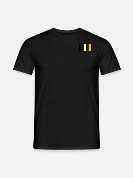 Flag - Stripes VECTOR - Men's T-Shirt - black