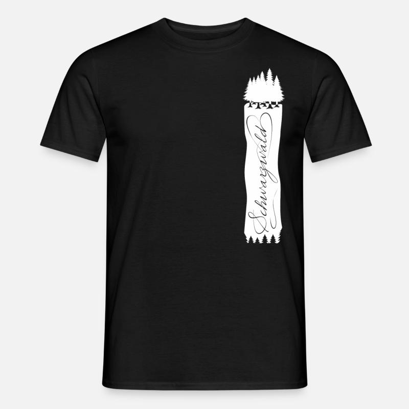 Schwarzwald - Männer T-Shirt - Schwarz