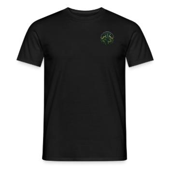 Regenwald logo , Natur, Berge - Männer T-Shirt - Schwarz - Vorne - AI Model Male 178 light (178cm)