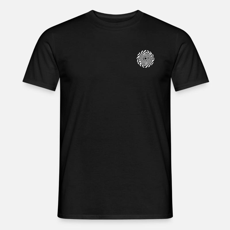 Spirale - Männer T-Shirt - Schwarz