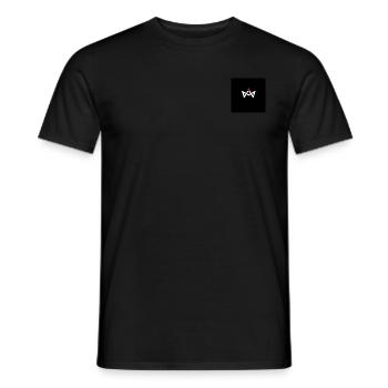 Alpha - Men's T-Shirt - black - Front - AI Model Male 178 light (178cm)