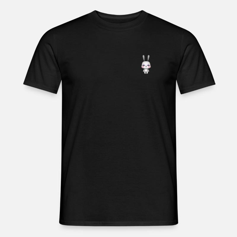 Rabbit ist total Zen - Männer T-Shirt - undefined